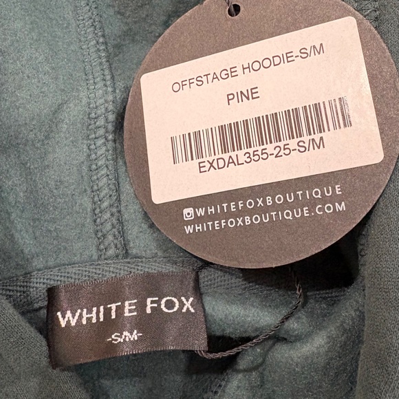White Fox Offstage Hoodie Pine - Picture 8 of 11